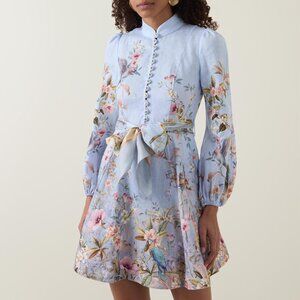 Zimmermann Rebellion Button Mini Dress